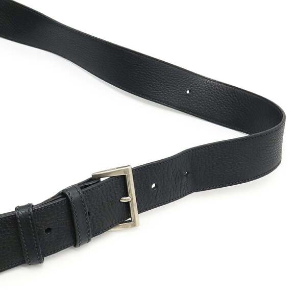 PRADA Black Leather Shoulder Bag